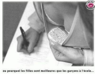 les fille sont  les meilleures des classe